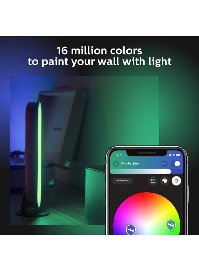 فيليبس شريط إضاءة Philips Hue Play (إضاءة بيضاء وملونة) - طراز 915005734101 - للاتحاد الأوروبي والمملكة المتحدة - لون أسود - Image 5