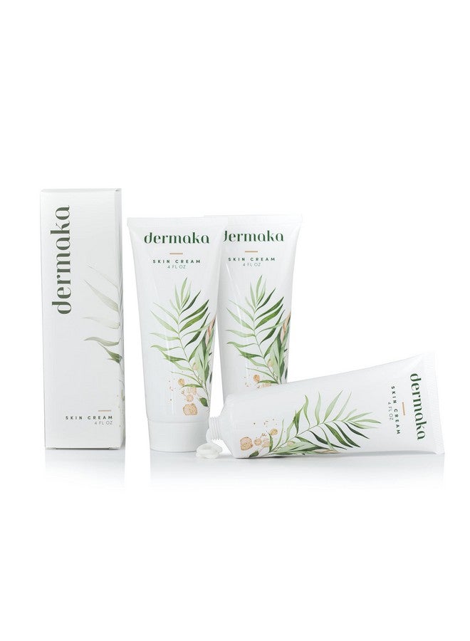 Dermaka Skin Cream 4 Oz. 2Pack Allnatural Skin Cream Moisturizing Lotion Formulated By A Surgeon To Aide In Healing Skin - Image 1