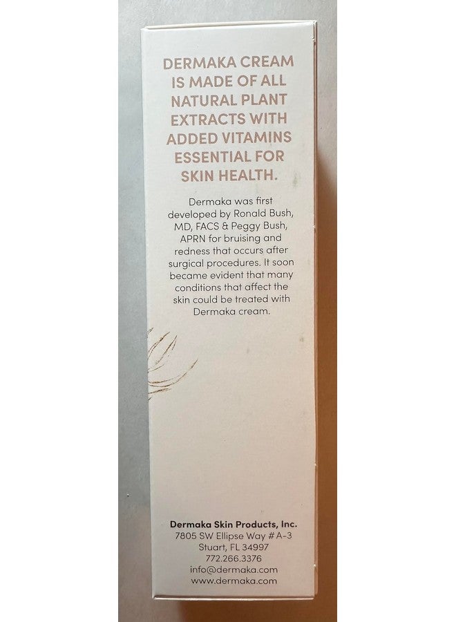 Dermaka Skin Cream 4 Oz. 2Pack Allnatural Skin Cream Moisturizing Lotion Formulated By A Surgeon To Aide In Healing Skin - Image 5