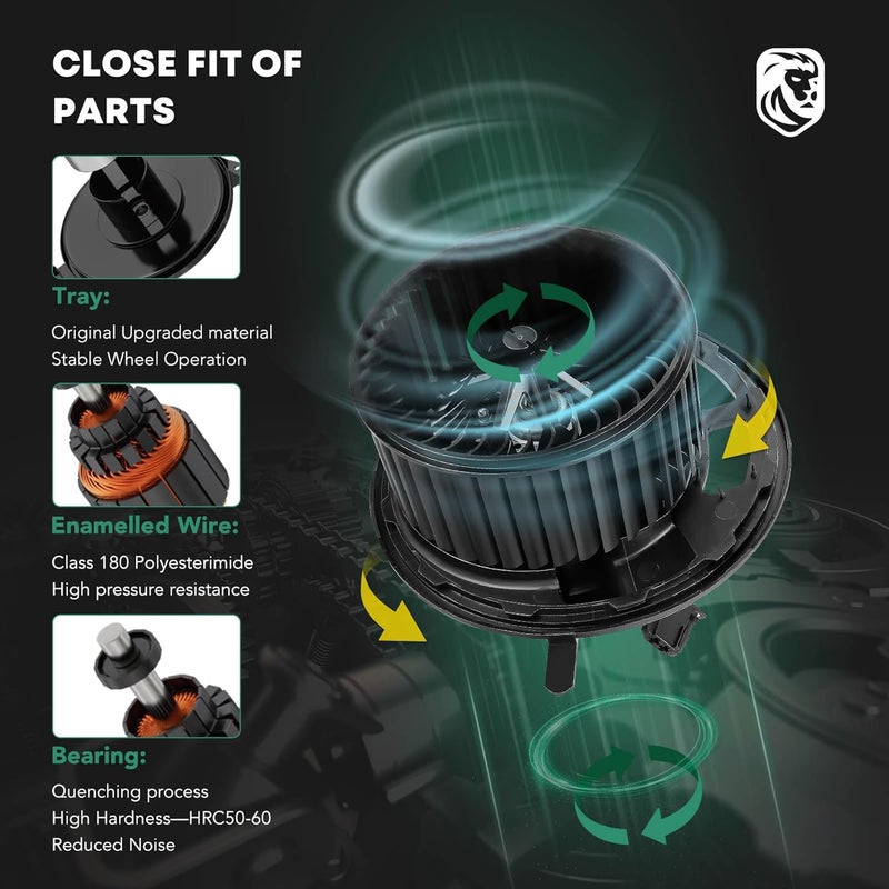 YHTAUTO A/C Heater Blower Motor Assembly for BMW - Image 5