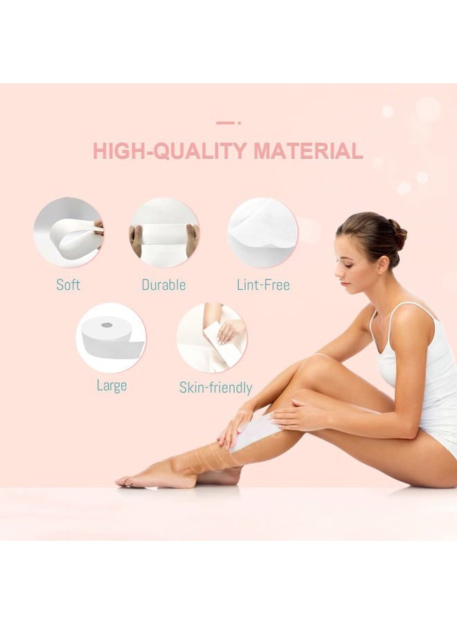 Charmyth Wax Strips Epilating Roll Non Woven Disposable for Body & Face 100 Yard Hair Removal Waxing Strips - Image 2