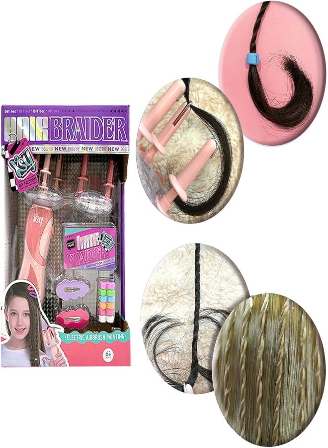 Electric Hair Braiding Kits Styling Machine Popular Hairstyle Making Tool for Women Girl Quick Twist Braider Easy Hair Twisting - Image 2