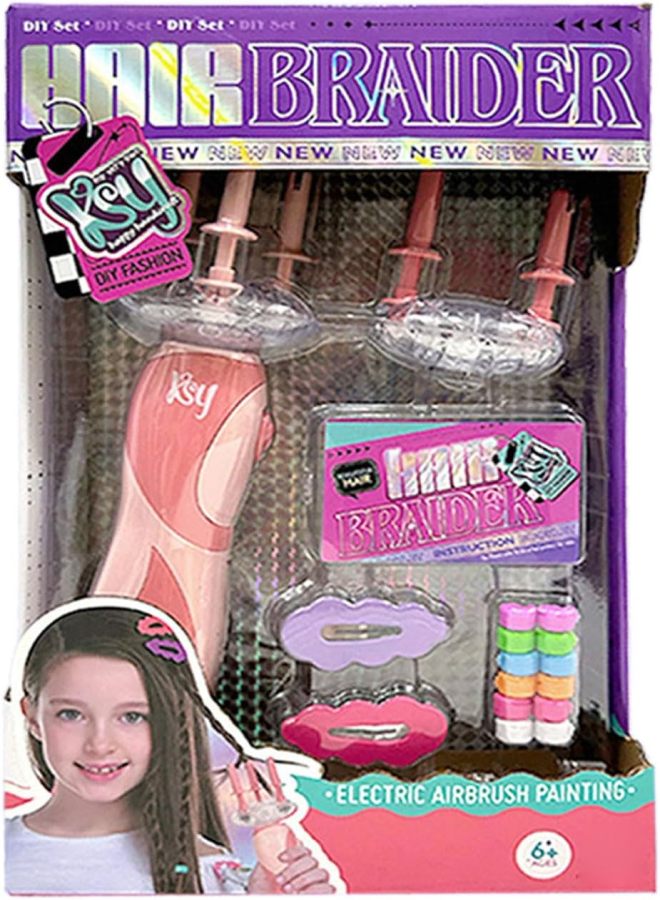 Electric Hair Braiding Kits Styling Machine Popular Hairstyle Making Tool for Women Girl Quick Twist Braider Easy Hair Twisting - Image 1