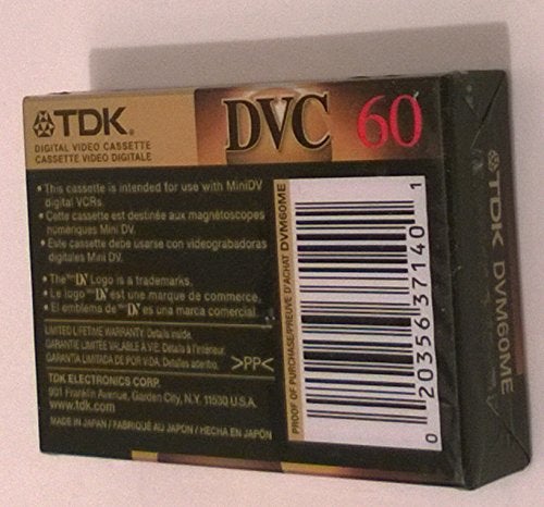 TDK Camcorder Mini Digital Video Cassette - Image 2