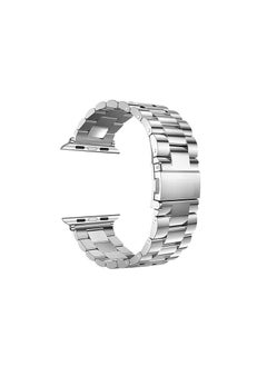 Generic Stainless Steel Watch Band For Apple Watch Series SE - 38/40mm - Silver  - Image 2