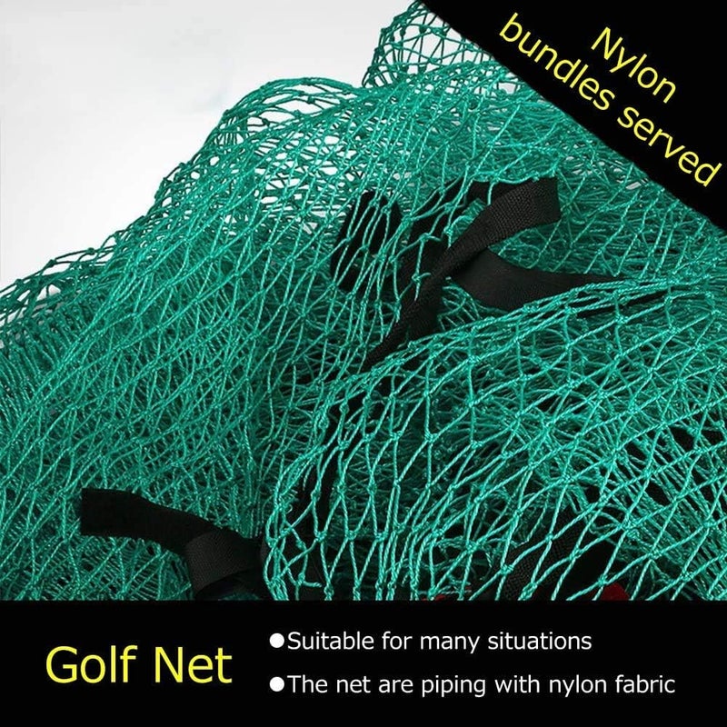ASENVER Multifunction Golf Ball Netting Impact Golf Barrier Net Practice Hitting Net for Indoor or Outdoor Use 10 x 3 Ft- 10x 30 Ft - Image 2