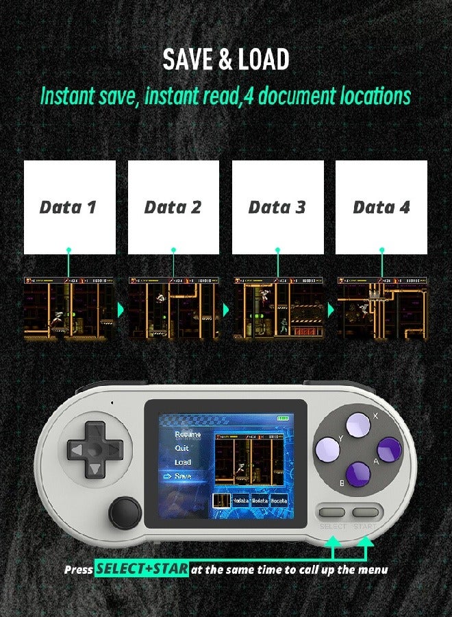 Handheld Game Console Classic Retro GBA Arcade Portable Mini Handheld with over 6,000 selected classic games - Image 3