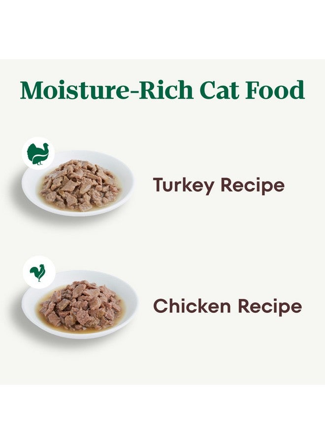نوترو طعام القطط الرطب "نوترو" المُقطّع بالمرق، عبوة متعددة: وصفة ديك رومي ودجاج، ٢٫٦٤ أونصة (١٢ عبوة، عبوة واحدة) - Image 3