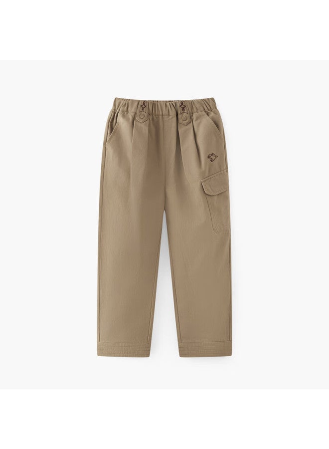 Mqd Boys' Casual Pants Autumn New Loose Fit Dad Pants For Kids - Image 4