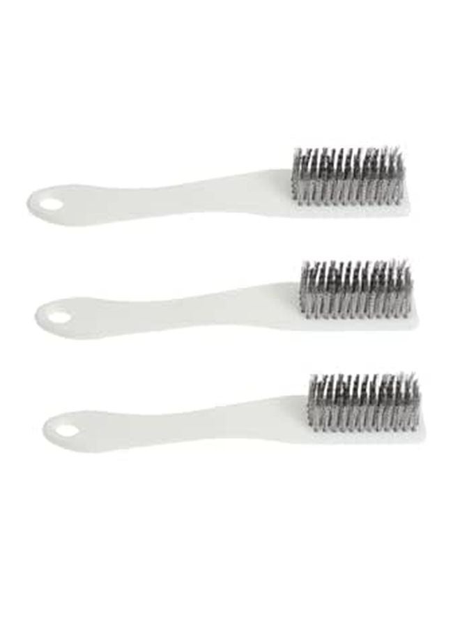 3Pcs Stainless Steel Wire Brush Set For Precision Cleaning Polishing Jewelry Collectibles - Image 1