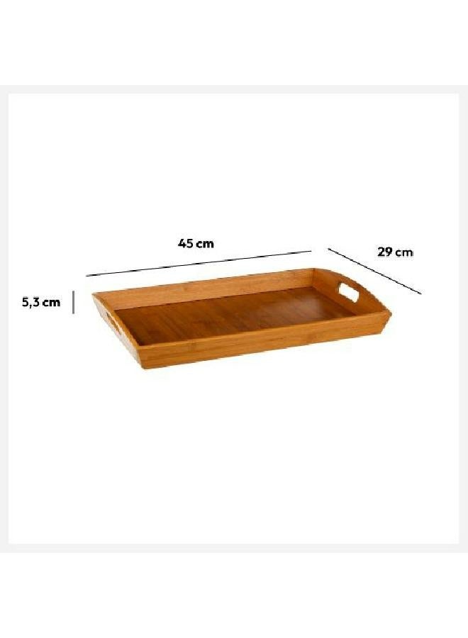 LOFT BAMBOO,TRAY,L44.5XP29XH5.5CMS,NATURAL-111539A - Image 3