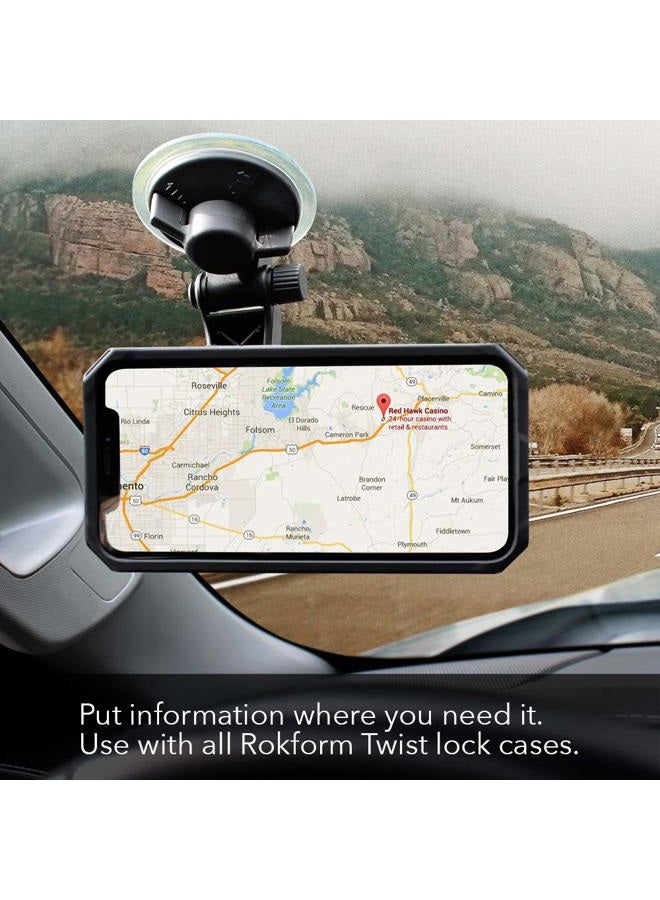 Rokform Adjustable Windshield Suction Cup Phone Mount Holder For Iphone And Galaxy - Image 5