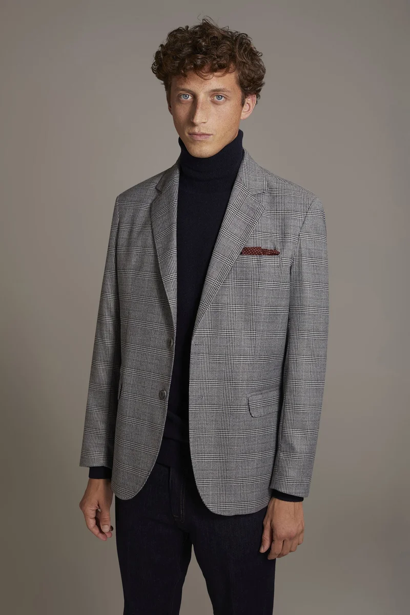 Single-breasted jacket - Grey