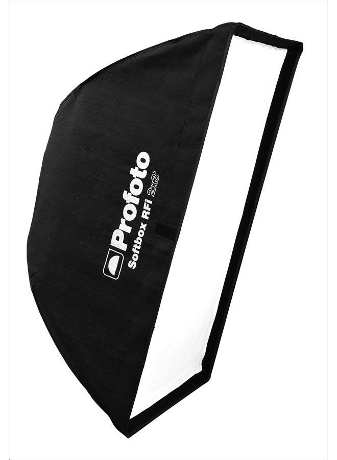 Profoto 254703 RFi  2 x 3 Feet (60x90 cm) Softbox (Black) - Image 1