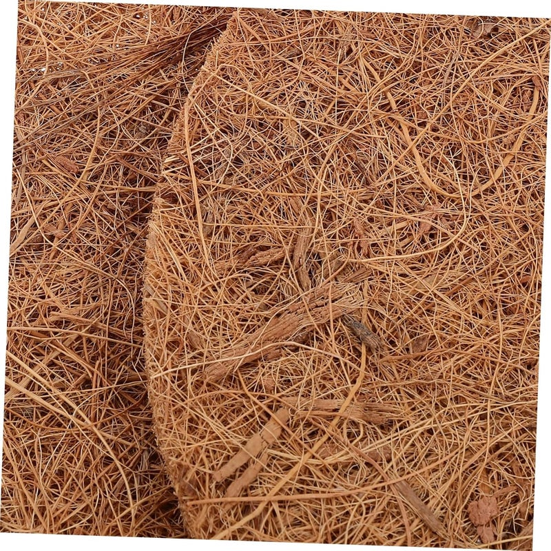 12Pcs Coconut Fiber Bird Nesting Pads Pigeon Nest Mat for Breeding Natural and Coconut Fiber Bedding for Birds for Pet Nest Decoration - Image 3