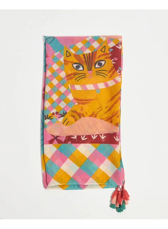 Chumbak Cat Lady Scarf