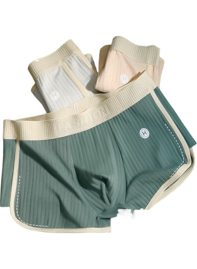 Insects Men'S Cotton Antibacterial Breathable Boxer Briefs For Spring And Autumn Fashion Sports Youth Men'S Four-Corner Shorts - Image 1