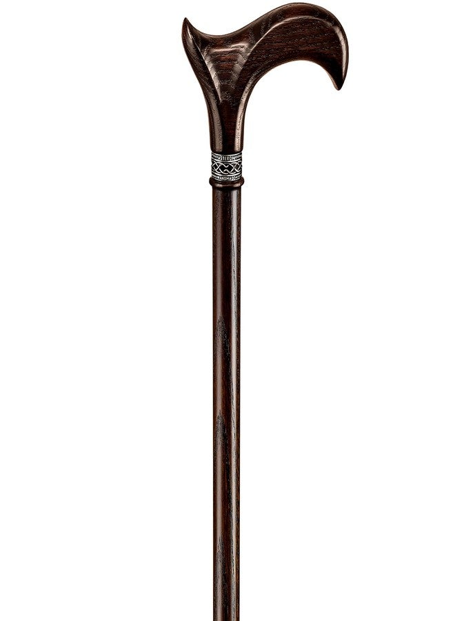 Asterom Walking Cane - Handmade, Ergonomic, Canes for Men - Wooden Walking Sticks for Seniors, Unique, Cool (Walnut, 36 Inches) - Image 4