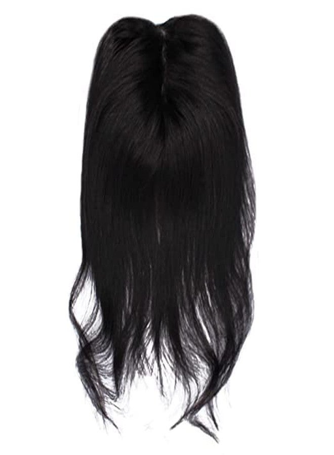 فولي باروكة شعر طبيعي بالكامل مع وصلة دانتيل/غطاء شعر للنساء والفتيات (بني) - Image 2