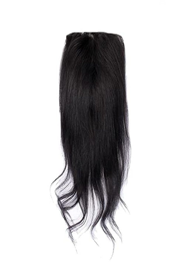 فولي باروكة شعر طبيعي بالكامل مع وصلة دانتيل/غطاء شعر للنساء والفتيات (بني) - Image 5