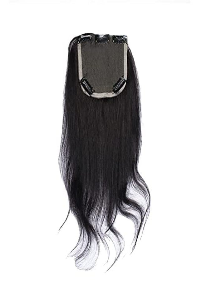 فولي باروكة شعر طبيعي بالكامل مع وصلة دانتيل/غطاء شعر للنساء والفتيات (بني) - Image 4