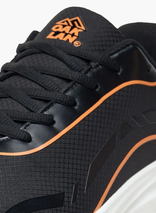 Oaklan by Shoexpress Mesh Sports Shoes with Lace-Up Closure