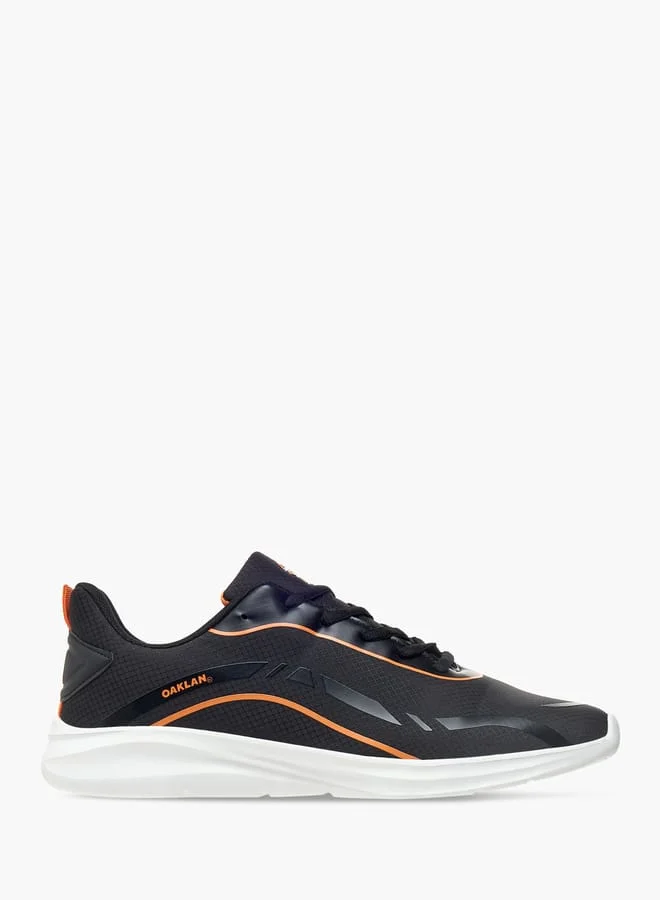 Oaklan by Shoexpress Mesh Sports Shoes with Lace-Up Closure
