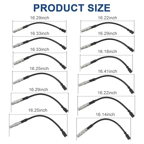JDMSPEED New Spark Plug Ignition Wire Set Replacement for Mercedes Benz C-Class E-Class ML SLK 320 350 - Image 3