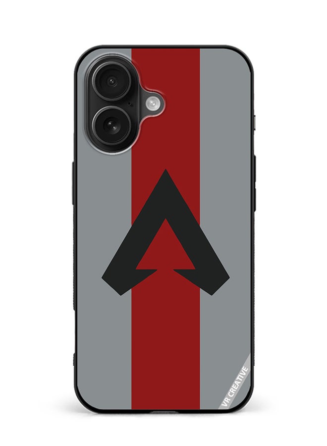 Protective Case Cover For Apple iPhone 16 Plus Apex Legends Logo Design Multicolour