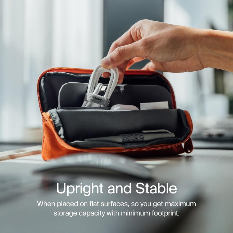 Orbitkey Orbitkey Desk Pouch  Terracotta - Image 4