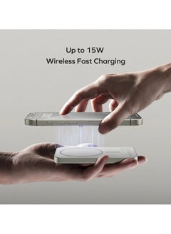 Momax momax IP116D Q.MAG X 15W 5000mAh Magnetic Wireless Battery Pack 8.3mm Ultra Slim -Black  - Image 3