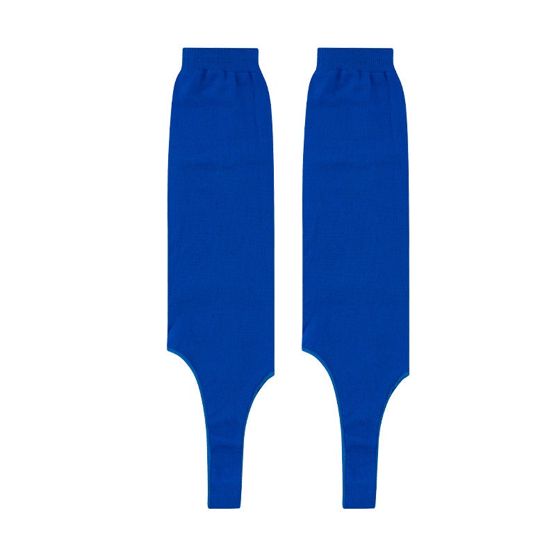 New striped step socks dance socks Football running fitness hockey baseball socks slip-on factory wholesale Blue Style 1