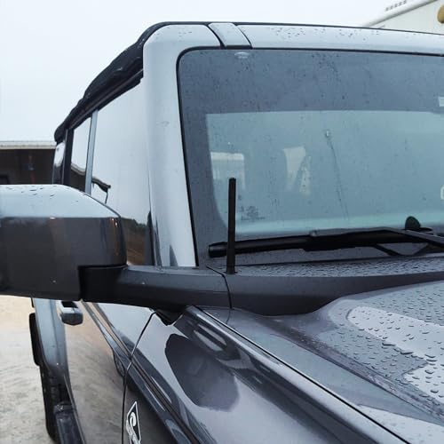 VOFONO 45 Inch Short Antenna Compatible with Ford Bronco 2021 Replacement Aluminum Antenna Bronco Exterior Accessoroes Not for 2025 Bronco - Image 1