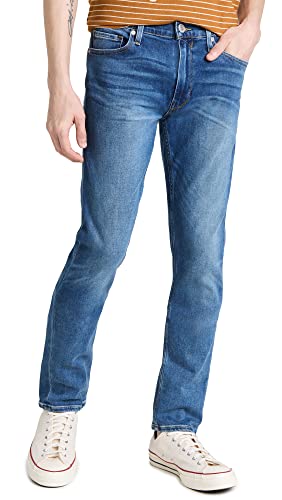 PAIGE Men's Lennox Transcend Vintage Slim Jeans, Cartwright, Blue, 29 - Image 1