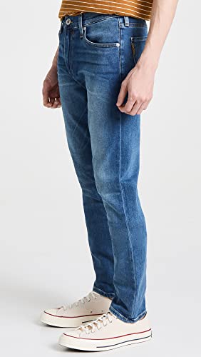 PAIGE Men's Lennox Transcend Vintage Slim Jeans, Cartwright, Blue, 29 - Image 4