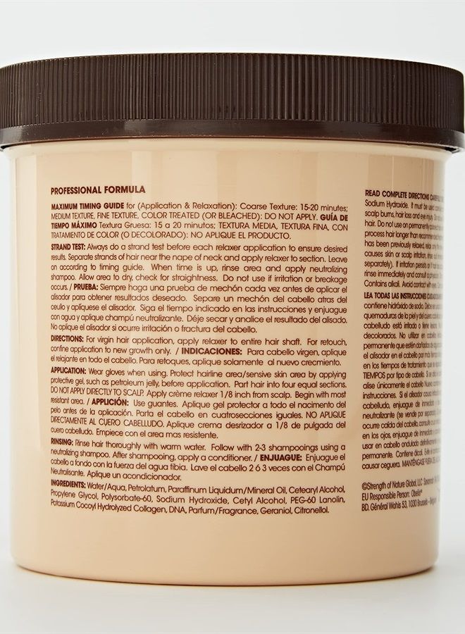 TCB No Base Creme Hair Relaxer with Protein and DNA Super 15.oz - Image 2