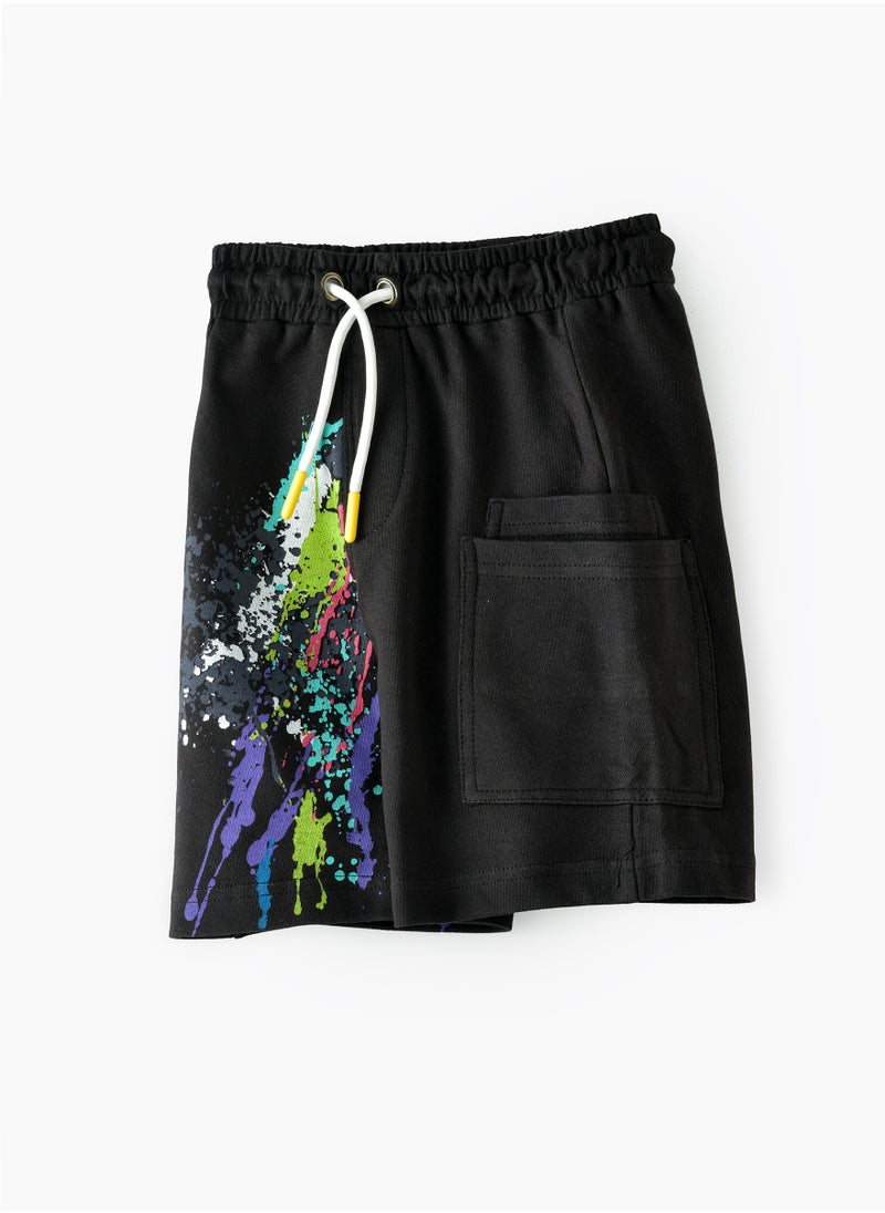 JAM Spring & Summer Breezin': Boys' Comfy Cotton Knit Shorts  - Image 3