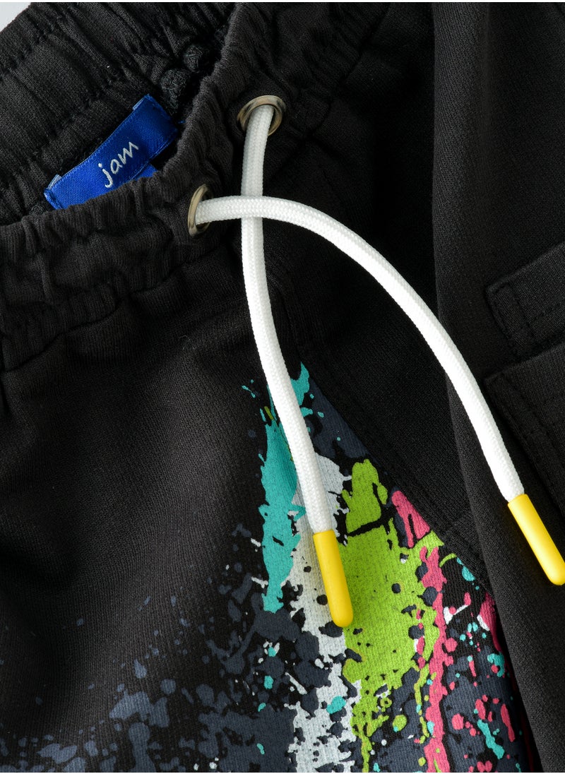 JAM Spring & Summer Breezin': Boys' Comfy Cotton Knit Shorts  - Image 4