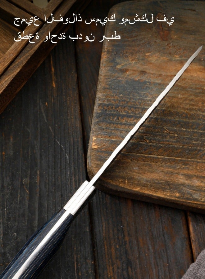 Browning سكين متعددة الأغراض من الفولاذ 40Cr13 برأس فولاذي منحوت، سكين تقطيع وذبح يدوي - Image 3