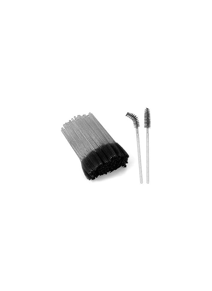 Mn - 50 Pieces Disposable Mascara Brushes Crystal Eyelash Wands Mascara Applicator Spooly For Eyelashes - Image 1