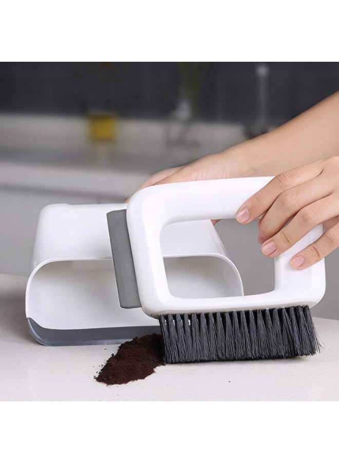 UV Enterprises Mini Dustpan and Brush Set, Portable Handheld Wisp Broom for Keyboard, Countertops - Image 4