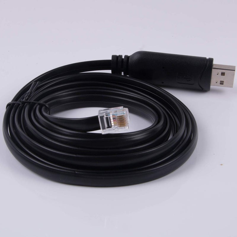 Usangreen USB to RJ12 6P6C RS232 FT232RL Serial Converter APC PDU Cable for APC UPS 940-0144 - Image 3