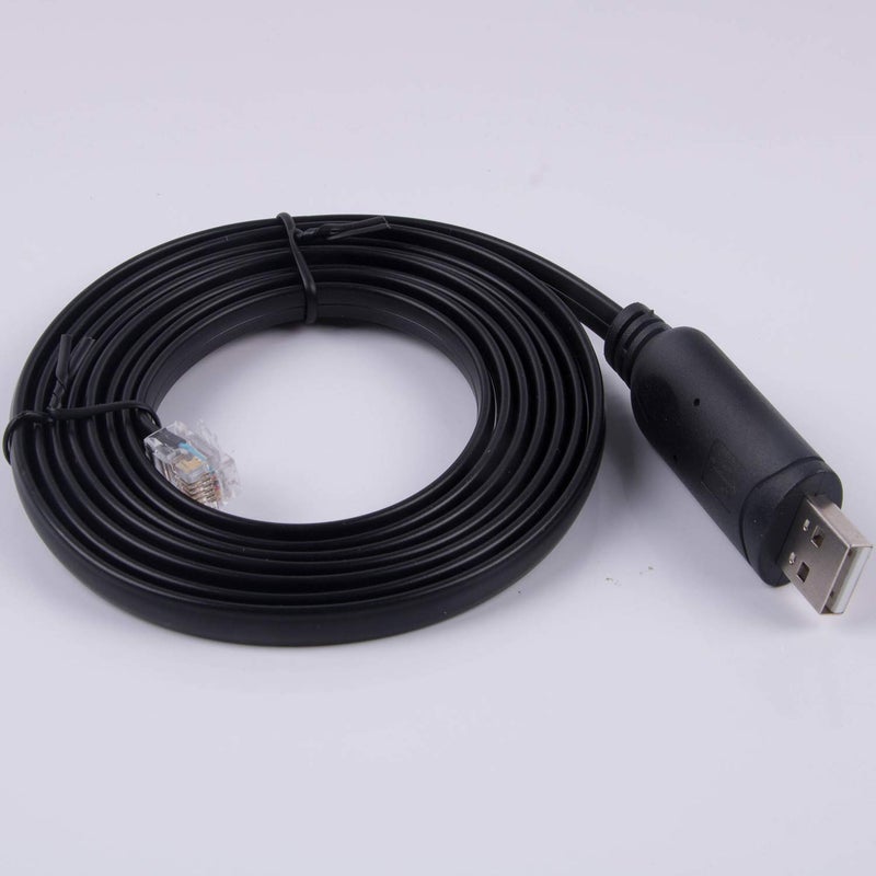 Usangreen USB to RJ12 6P6C RS232 FT232RL Serial Converter APC PDU Cable for APC UPS 940-0144 - Image 2