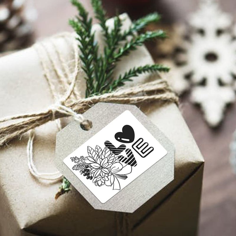 phomemo ملصقات فوميمو M110 ورق ملصقات حراري ذاتي اللصق 1.57"x1.18" (40x30mm) 3 لفات/690 قطعة، ملصقات أسماء متعددة الأغراض لطابعات M110 M220 M221 M250 M260 M100 لرمز الشريط والعنوان ومدرسة الأطفال - Image 5