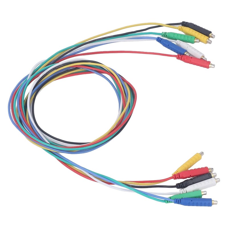 6 قطع من أسلاك الجسر المرنة المصنوعة من السيليكون مع أطراف مغناطيسية لألواح التحكم في منظمات الحرارة ومشاريع DIY لاختبار الإلكترونيات - Image 5