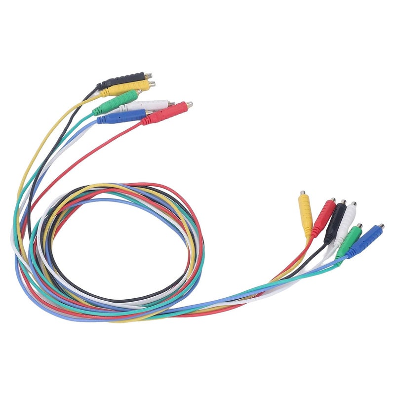 6 قطع من أسلاك الجسر المرنة المصنوعة من السيليكون مع أطراف مغناطيسية لألواح التحكم في منظمات الحرارة ومشاريع DIY لاختبار الإلكترونيات - Image 4