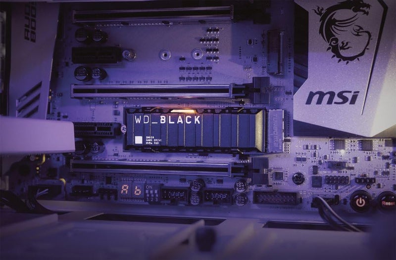 Western Digital WD Black SN850 2TB NVMe PCIe 4.0 M.2 Internal Gaming SSD with Heatsink - Image 5