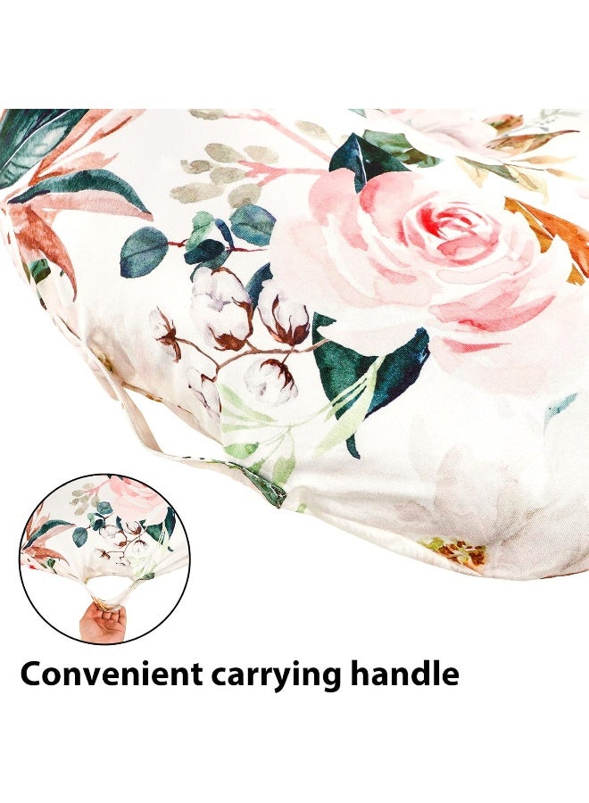 DILIMI Newborn Lounger Cover Removable Cover Ultra Soft Comfortable Lounger Slipcover Removable Cover for Infant Lounger Pillow - Image 2