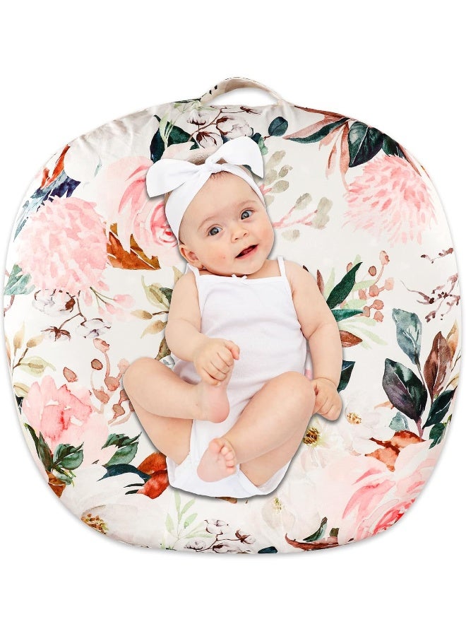 DILIMI Newborn Lounger Cover Removable Cover Ultra Soft Comfortable Lounger Slipcover Removable Cover for Infant Lounger Pillow - Image 1