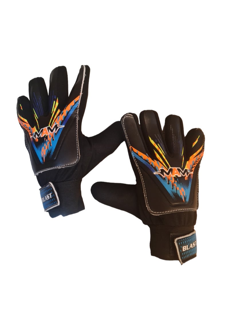 مام قفازات حارس المرمى للأطفال حماية الأصابع تصميم كأس العالم من اللاتكس - Image 2